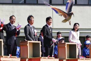 Crested Ibises Get the Royal Treatment in Japan as They Fly Again
