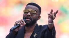 Singer Fally Ipupa's pride at being given major DR Congo honour